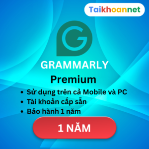 Grammarly Premium 1 năm – công cụ kiểm tra ngữ pháp và viết tiếng Anh bằng AI