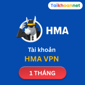 Mua HMA VPN 1 tháng 1 thiết bị giá rẻ, bảo mật cao, dùng ổn định