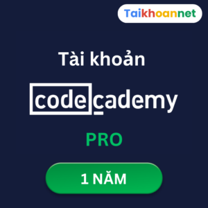 Tài khoản Codecademy Pro 12 tháng chỉ 299K