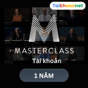 Tài khoản Masterclass 12 tháng giá chỉ 299K