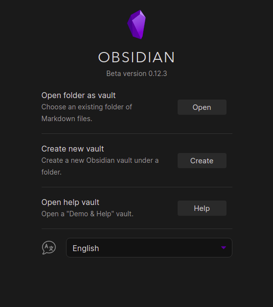 Giao diện phần mềm Obsidian Pro – ghi chú, liên kết và quản lý kiến thức hiệu quả trên mọi thiết bị