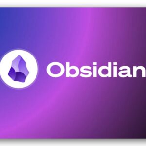 Ảnh đại diện nâng cấp Obsidian chính chủ 12 tháng – phần mềm ghi chú dễ dàng và chuyên nghiệp tại Taikhoannet.com