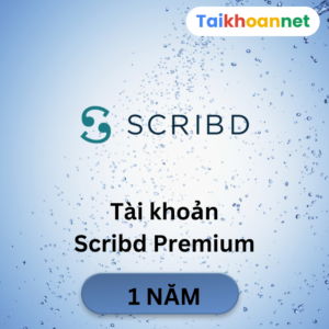 Mua tài khoản Scribd Premium 12 tháng chỉ 899K