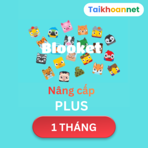 Mua tài khoản Blooket Plus 1 tháng 