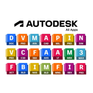 ài khoản Autodesk All Apps 12 tháng chính chủ – trọn bộ phần mềm thiết kế chuyên nghiệp.