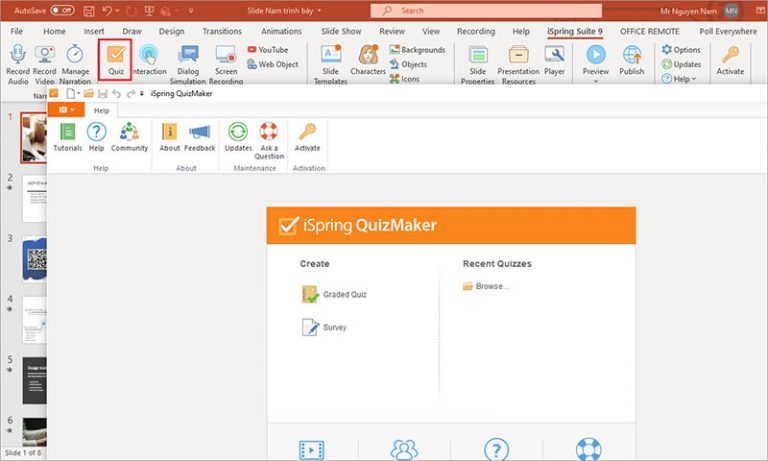 iSpring Suite 11 vĩnh viễn – phần mềm tạo bài giảng trực tuyến và khóa học e-learning.