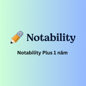 Tài khoản Notability Plus 1 năm – ứng dụng ghi chú chuyên nghiệp trên iPad.