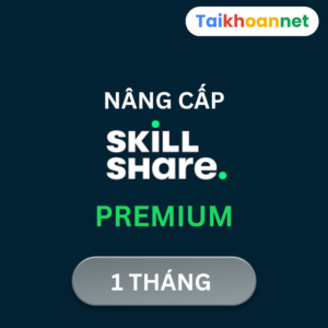 Skillshare Premium 1 tháng - Nâng cấp chính chủ