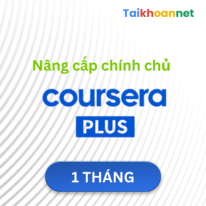 Mua tài khoản Coursera Plus giá rẻ chỉ 199k 1 tháng