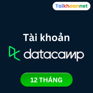 Mua DataCamp giá rẻ 12 tháng chỉ 350k