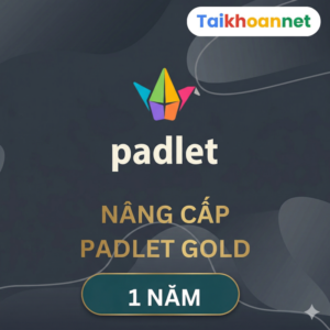 Nâng cấp Padlet Gold 1 năm giá rẻ