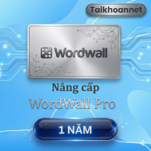 Nâng cấp tài khoản Wordwall giá rẻ 1 năm