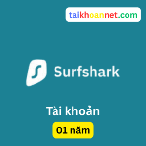 Tài khoản SurfShark 12 tháng giá rẻ