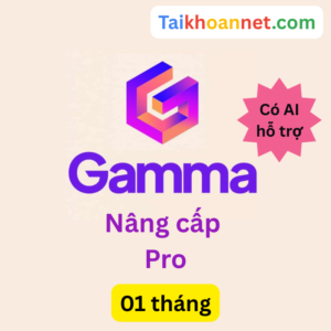 Mua Tài Khoản Gamma Pro 1 Tháng Giá Rẻ