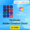 Mua Adobe Creative Cloud giá rẻ 1 năm bản quyền Adobe chính hãng