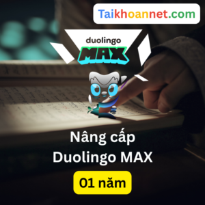 Mua Gói Duolingo MAX 1 Năm Giá Rẻ 